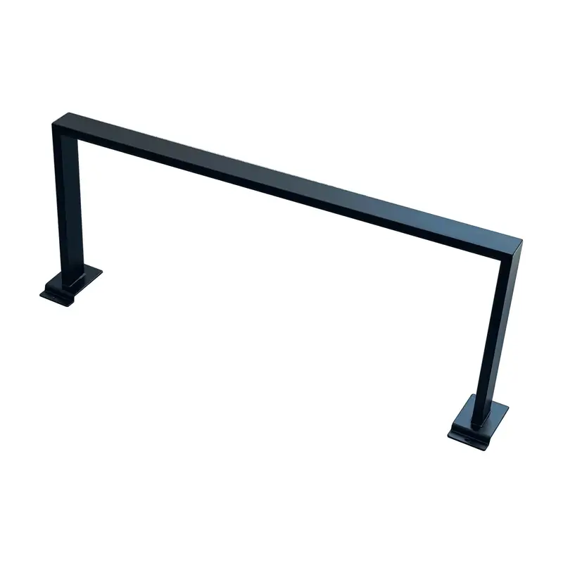 Black U Rail For Slatwall - 24" X 10" 1