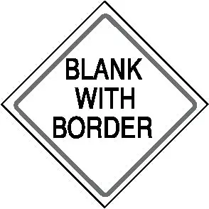 Blank With Border/ White 1