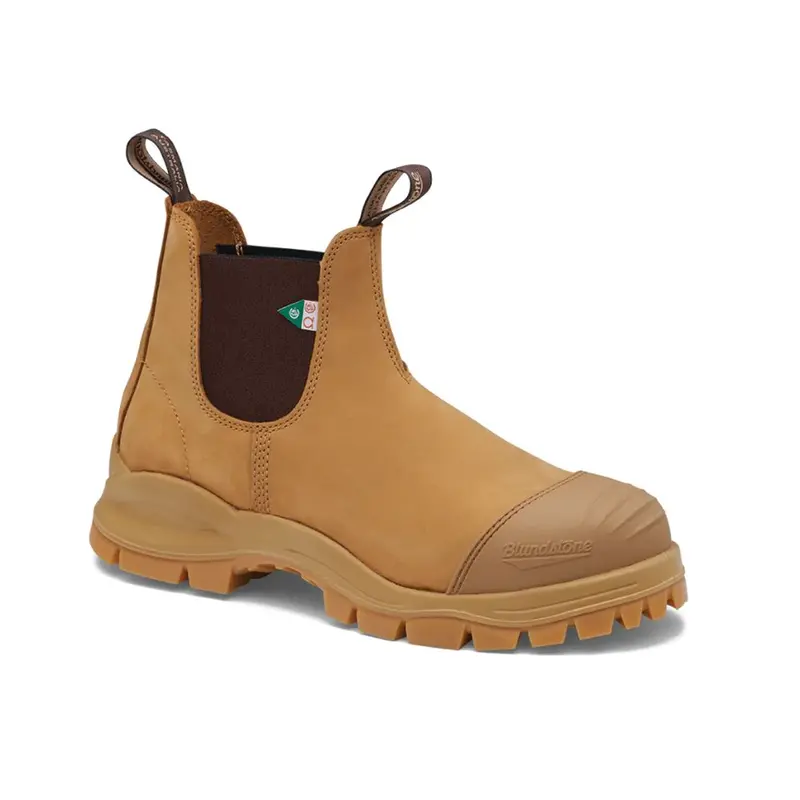 Blundstone 960 Xfr Unisex Slip-On Steel Toe Work And Safety Boot - Wheat 1