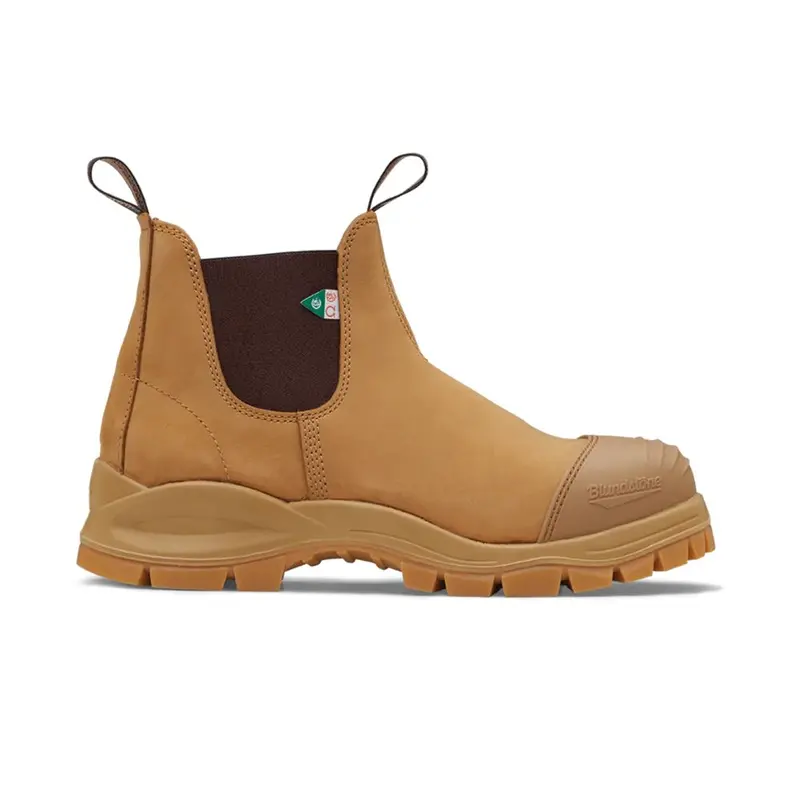 Blundstone 960 Xfr Unisex Slip-On Steel Toe Work And Safety Boot - Wheat 2