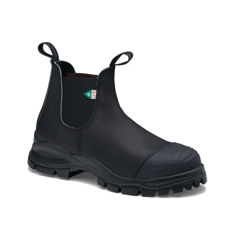 Blundstone 968 Xfr Unisex Slip-On Steel Toe Work And Safety Boot - Black 2