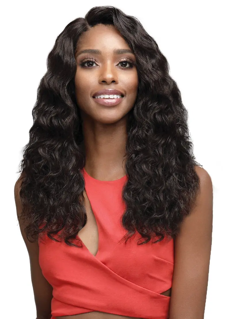 Bobbi Boss 100% Unprocessed Remy Hh Lace Front Wig Mhlf904 Kimora 2
