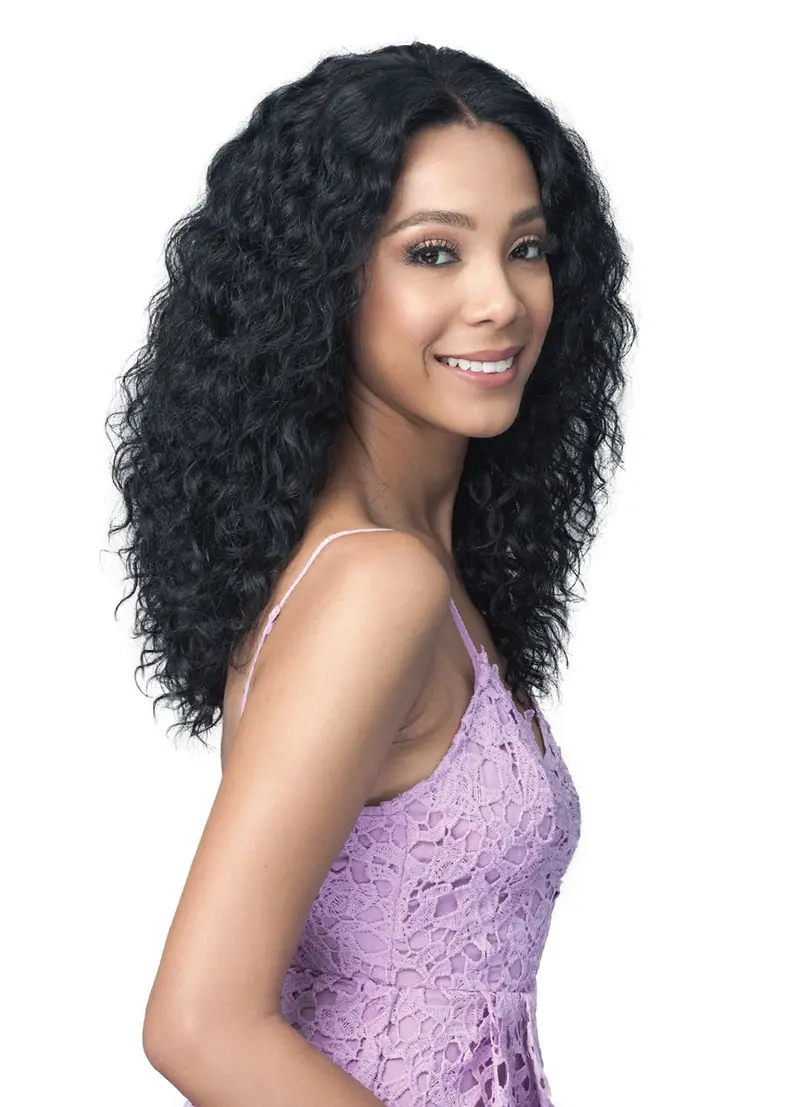 Bobbi Boss 100% Virgin Remy Natural Wave 18" Wig Mhrlf013 1