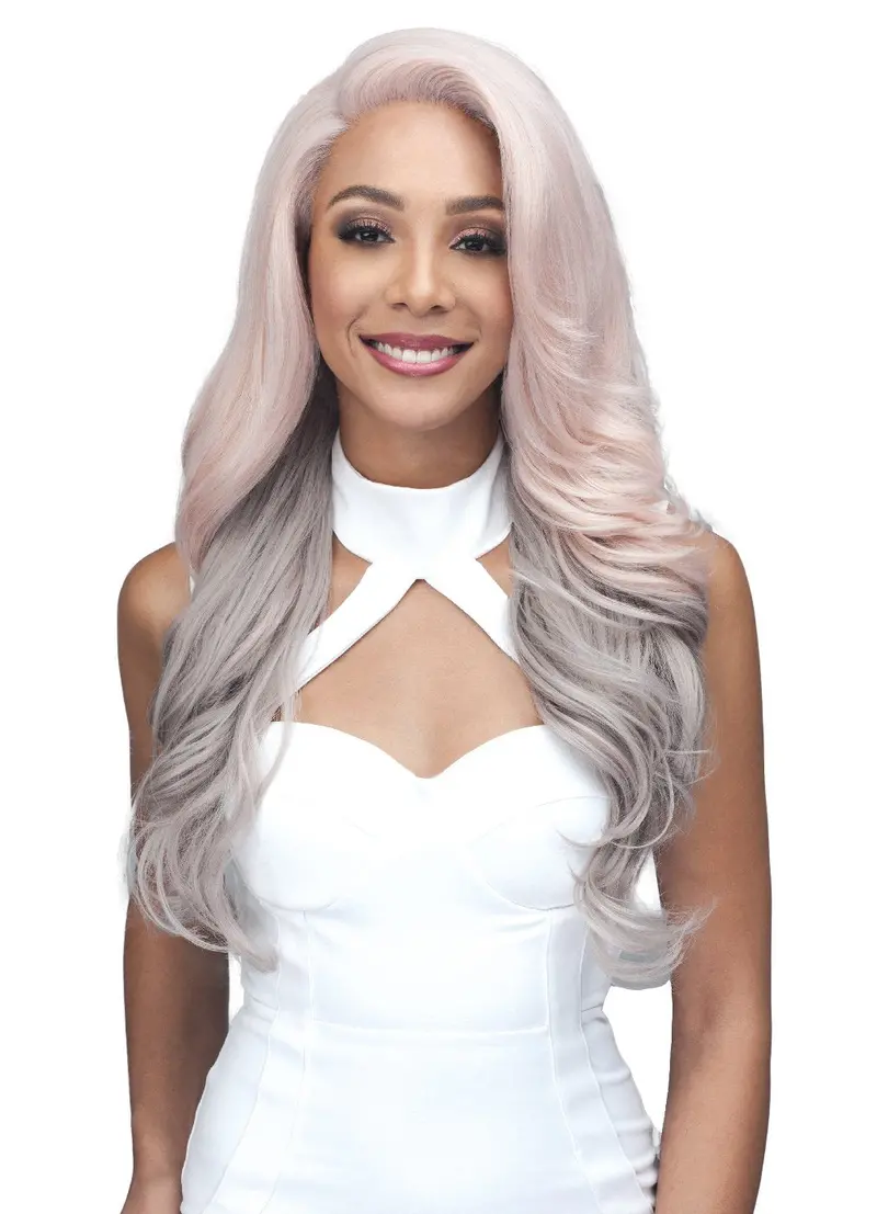 Bobbi Boss 13X4 Hand-Tied Swiss Lace Front Wig Mlf330 Taraji 7