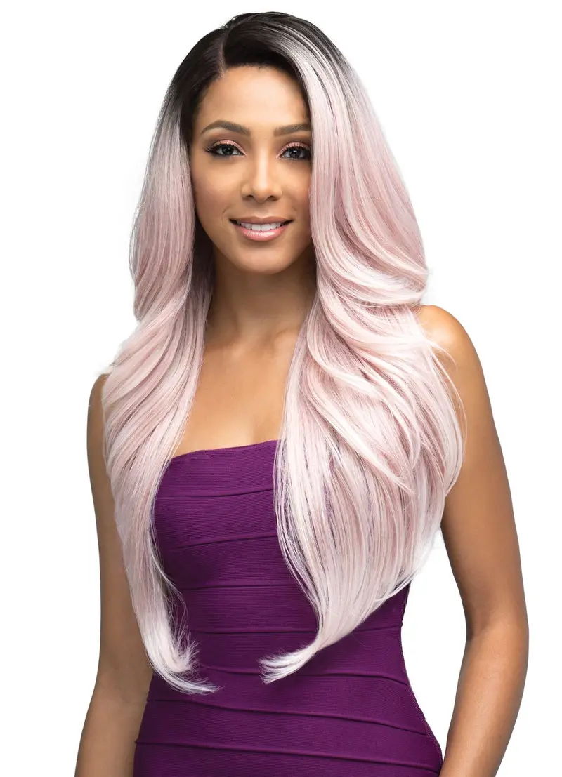 Bobbi Boss 13X4 Hand-Tied Swiss Lace Front Wig Mlf331 Aaliyah 3