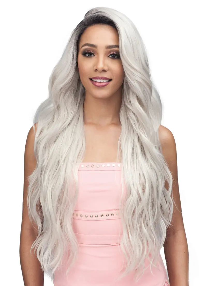 Bobbi Boss 13X4 Hand-Tied Swiss Lace Front Wig Mlf332 Valeria 1