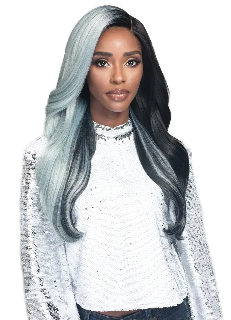 Bobbi Boss 5" Deep Synthetic Hair Lace Front Wig Mlf386 Ophelia 3