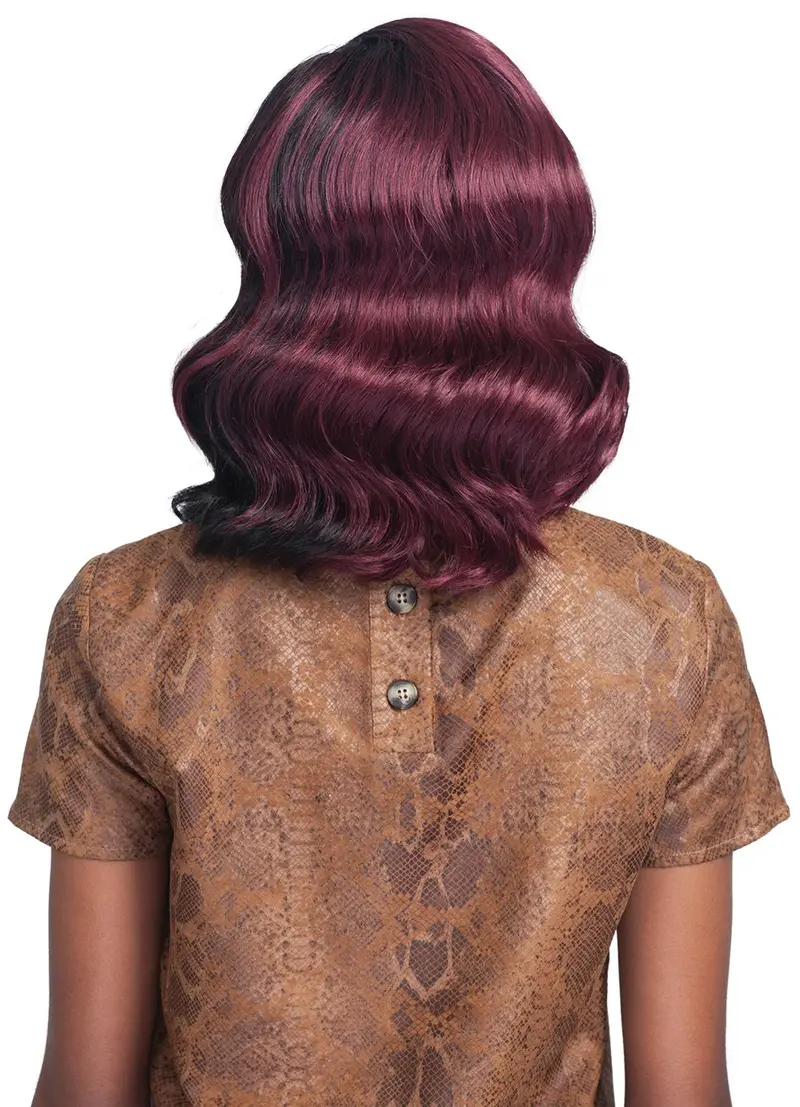 Bobbi Boss 5" Deep Synthetic Hair Lace Front Wig Mlf386 Ophelia 6
