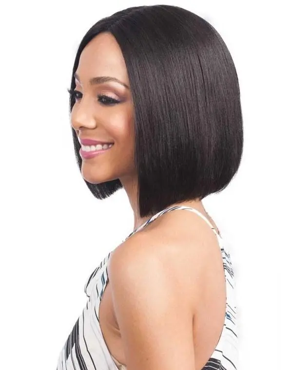 Bobbi Boss Human Hair 5" Deep Part Lace Front Wig Mhlf900 Binara 5