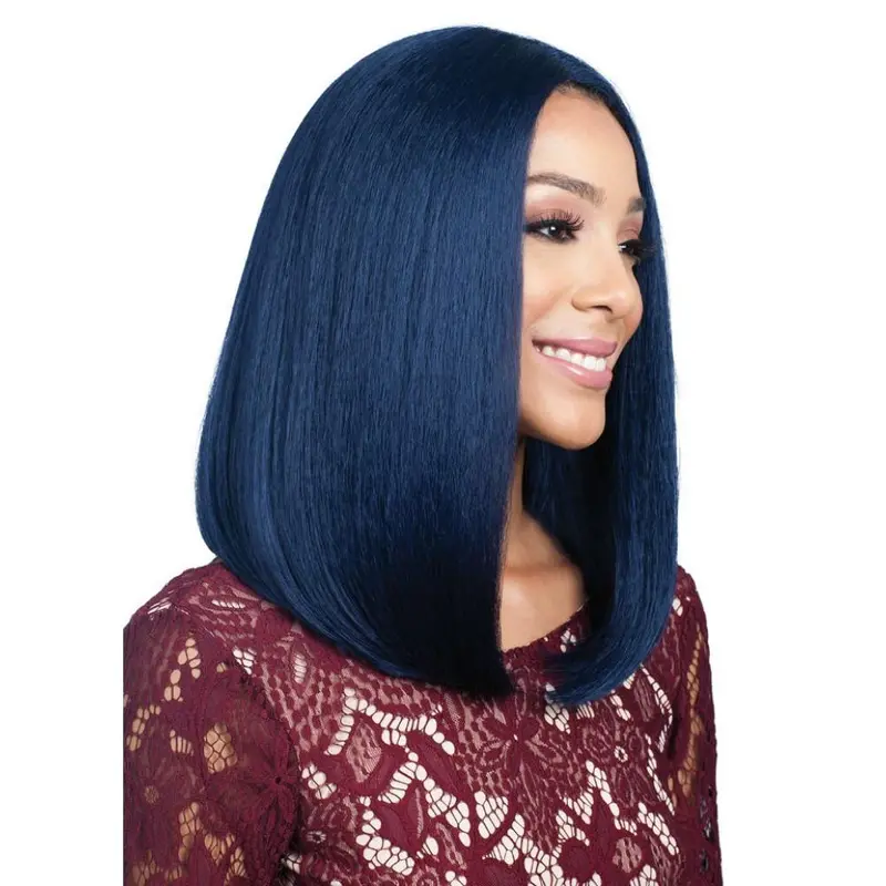 Bobbi Boss Human Hair Blend 13" X 4" Deep Lace Front Wig Mblf180 Dayana 7