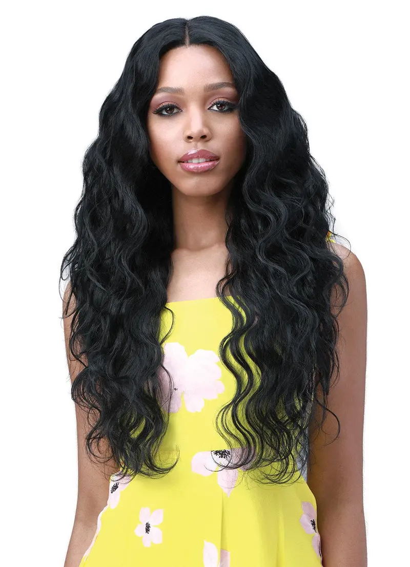 Bobbi Boss Human Hair Blend 13X6 Frontal Lace Wig Moglwbo26 Body Wave 26 1