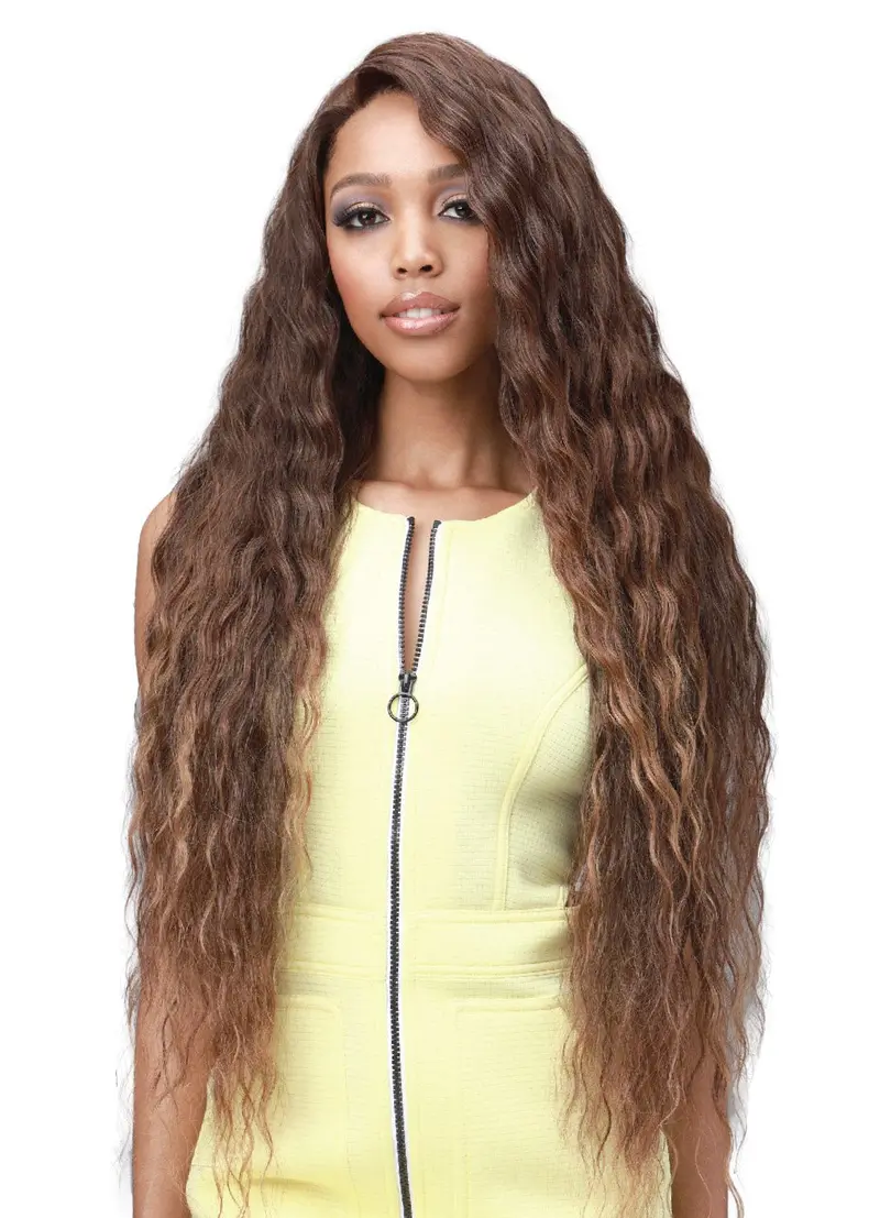 Bobbi Boss Human Hair Blend 13X7 Glueless Frontal Lace Wig Mblf001 Alivia 2
