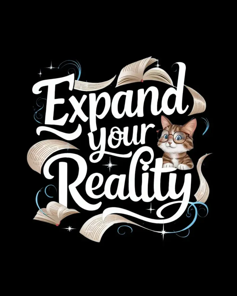 Book Lovers Expand The Reality Cotton T-Shirt 2