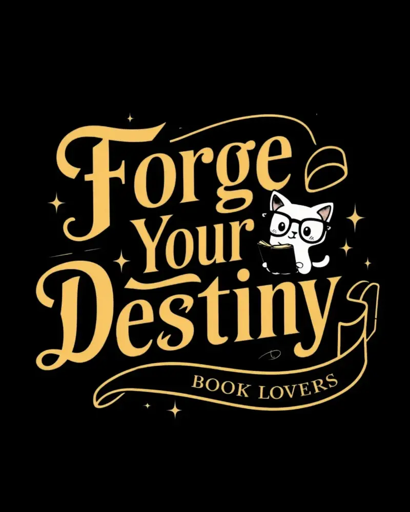 Book Lovers Forge Your Destiny Cotton Tshirt 2