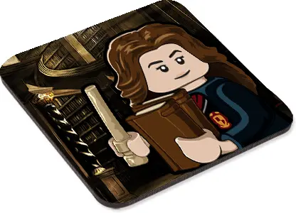 Book Worm Witch - Coaster 1