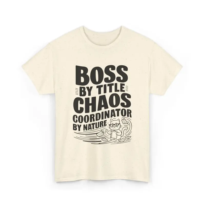Boss By Title Chaos Coordinate By Nature Unisex Cotton T-Shirt 3