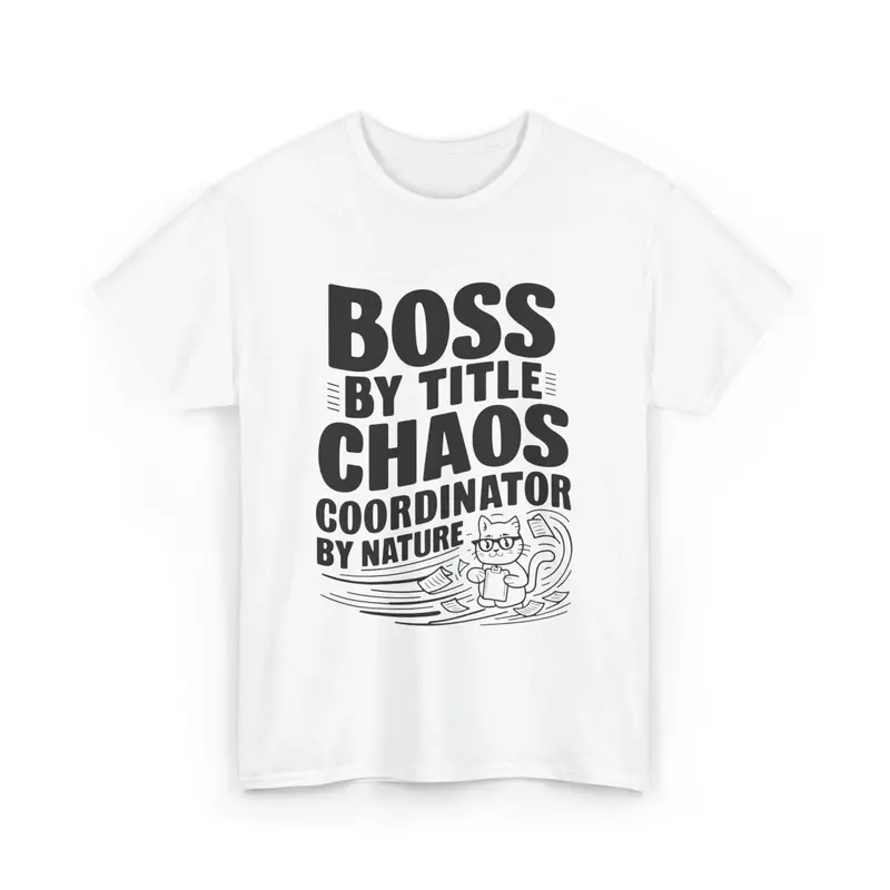 Boss By Title Chaos Coordinate By Nature Unisex Cotton T-Shirt 4