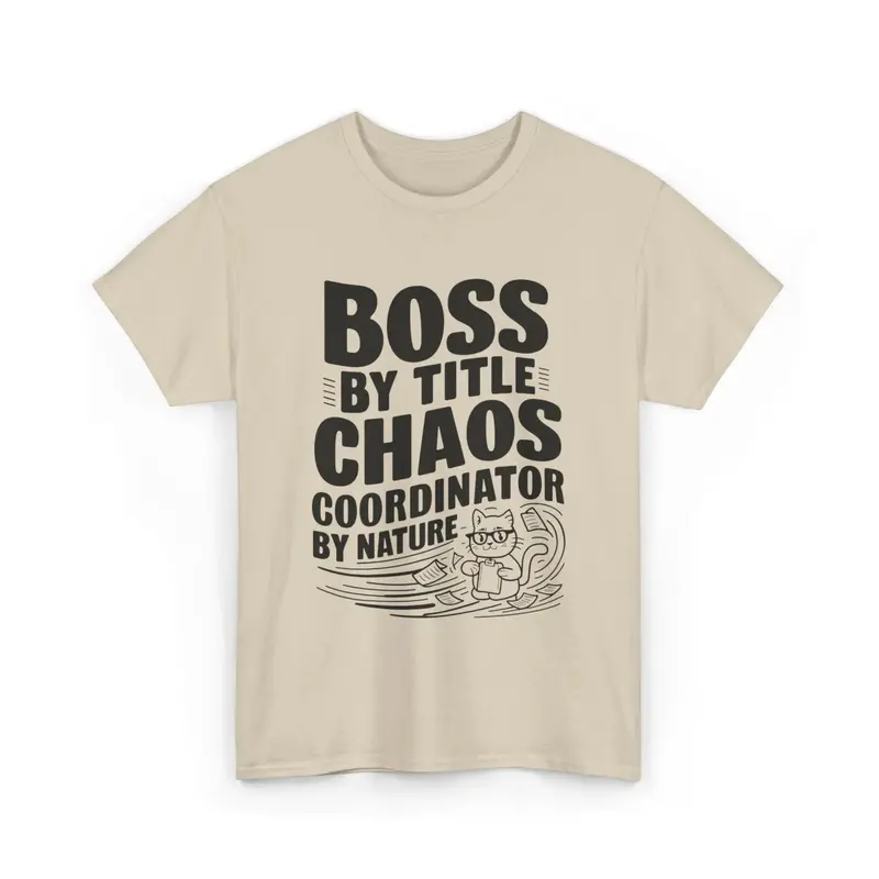 Boss By Title Chaos Coordinate By Nature Unisex Cotton T-Shirt 4