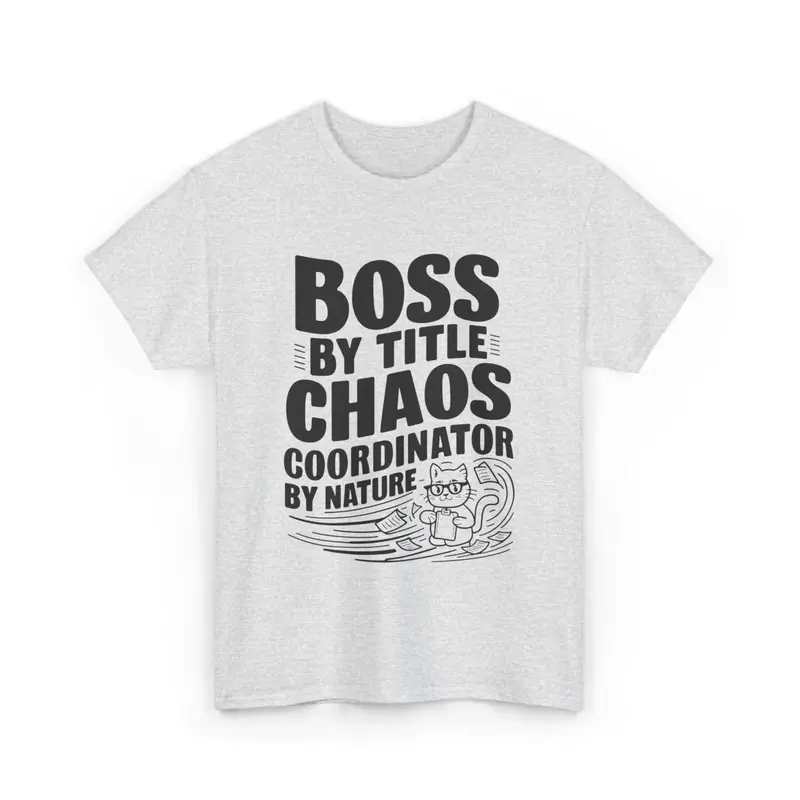 Boss By Title Chaos Coordinate By Nature Unisex Cotton T-Shirt 6