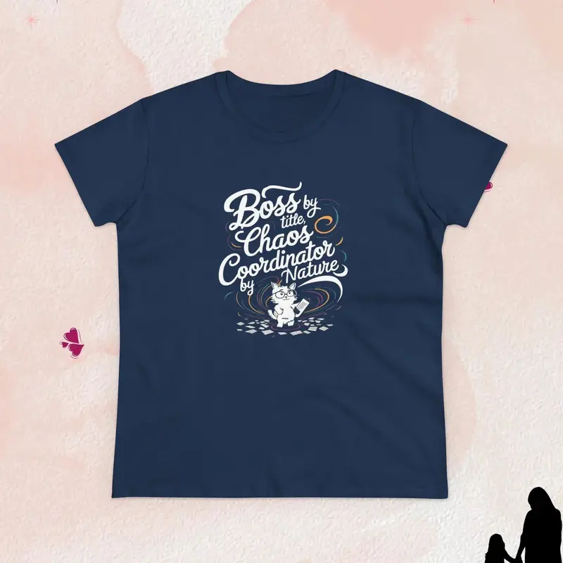 Boss By Title Chaos Coordinate By Nature Women Cotton T-Shirt 10