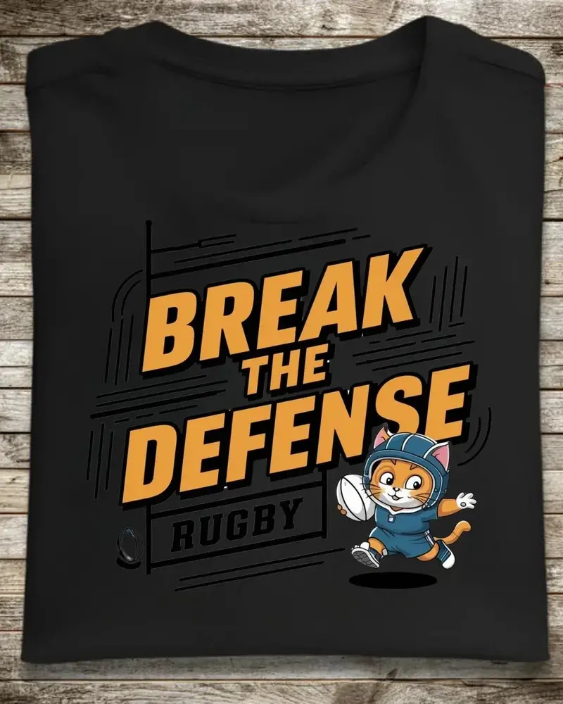 Break The Defence Cotton Tshirt 1