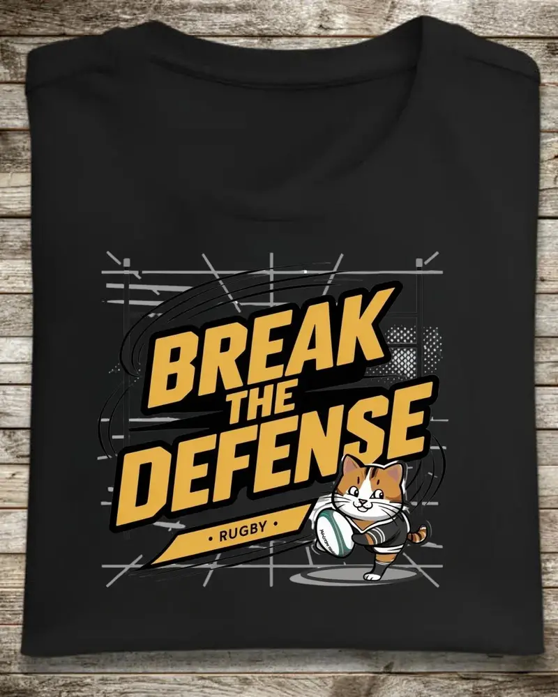 Break The Defence Cotton Tshirt 1