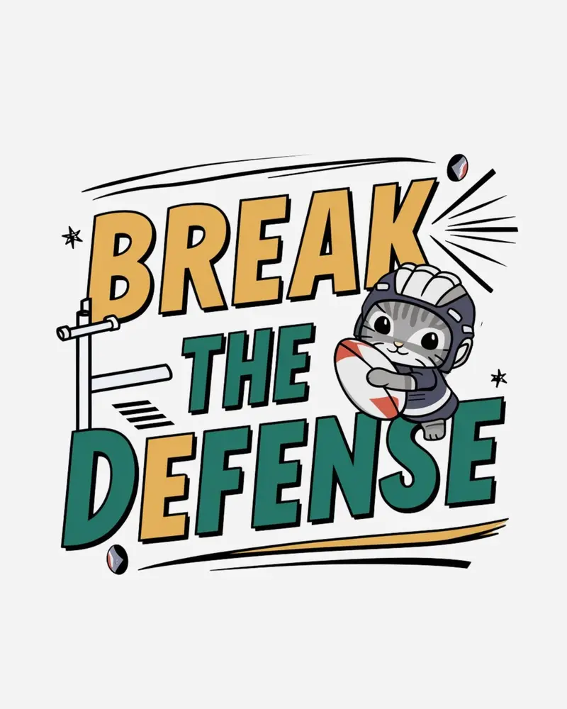 Break The Defence Cotton Tshirt 2