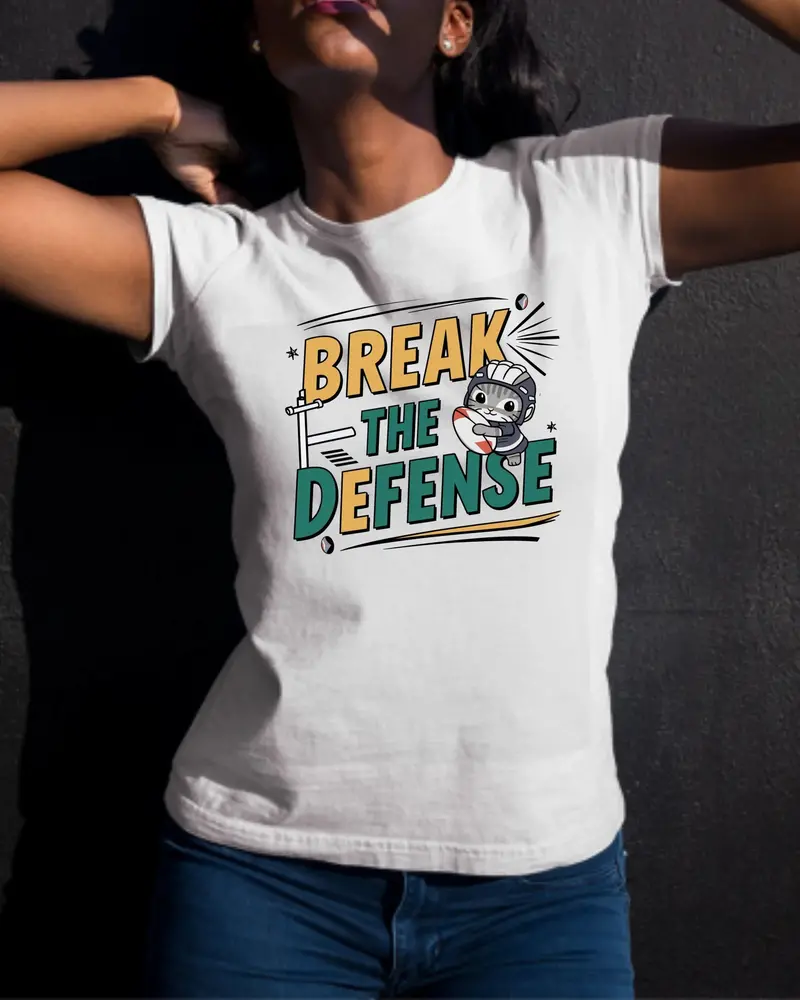 Break The Defence Cotton Tshirt 3