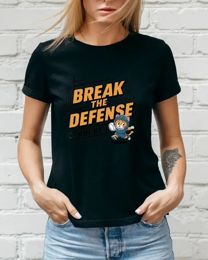 Break The Defence Cotton Tshirt 3