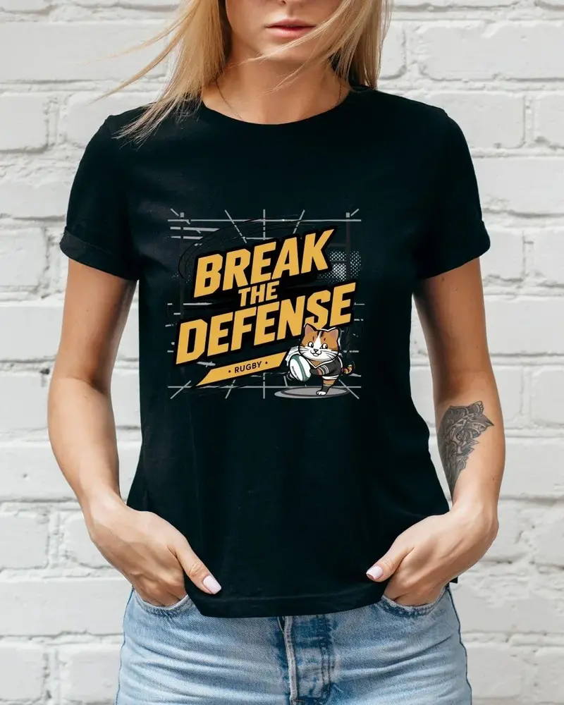Break The Defence Cotton Tshirt 3