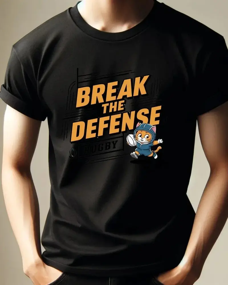 Break The Defence Cotton Tshirt 4