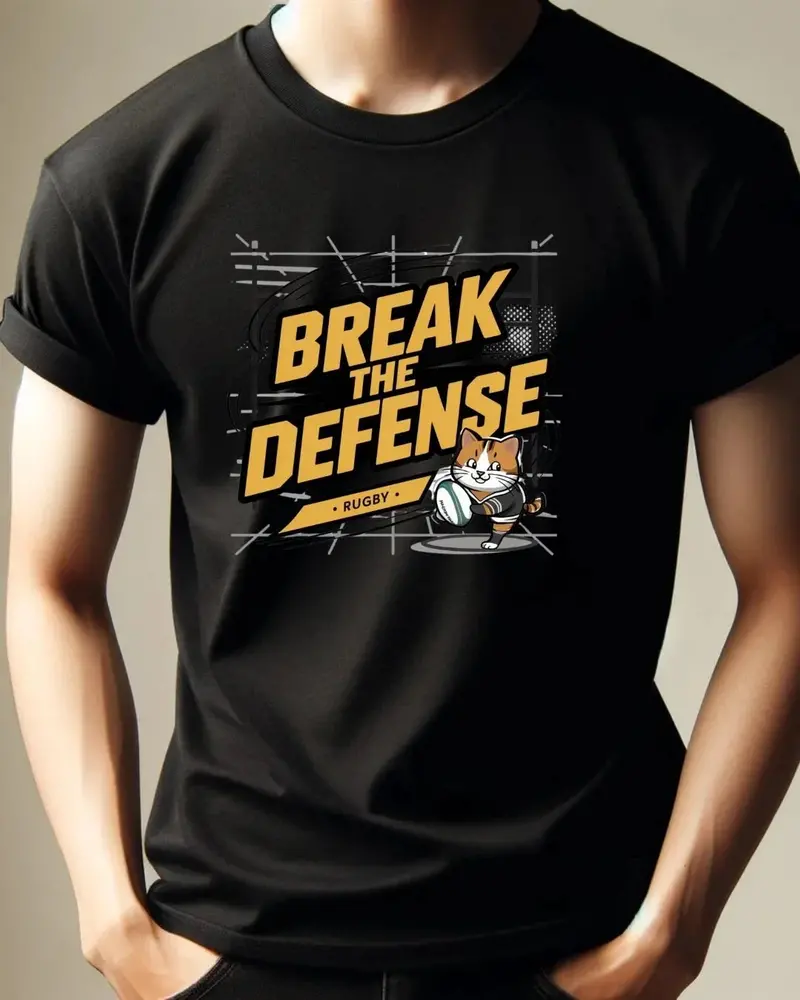 Break The Defence Cotton Tshirt 4