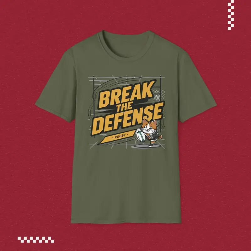 Break The Defence Crew Neck Cotton Men Tshirt 10