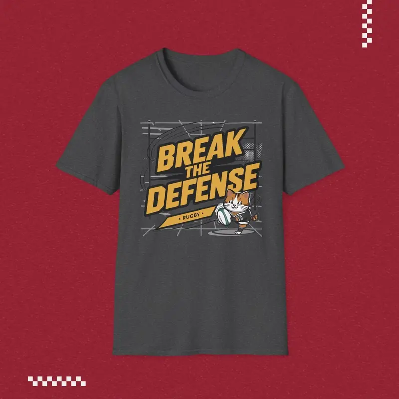 Break The Defence Crew Neck Cotton Men Tshirt 11