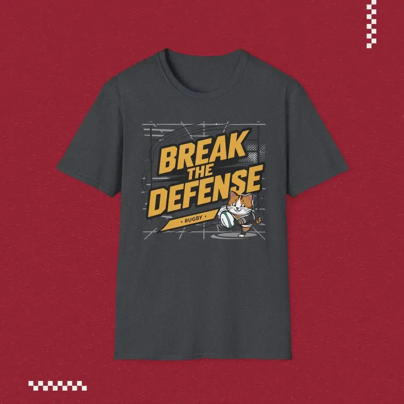 Break The Defence Crew Neck Cotton Men Tshirt 12
