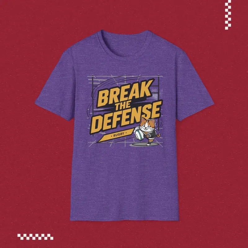 Break The Defence Crew Neck Cotton Men Tshirt 13