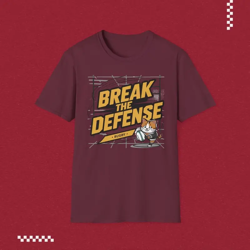 Break The Defence Crew Neck Cotton Men Tshirt 14