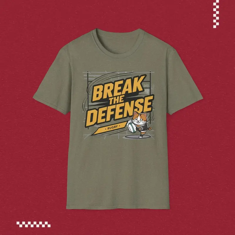 Break The Defence Crew Neck Cotton Men Tshirt 15