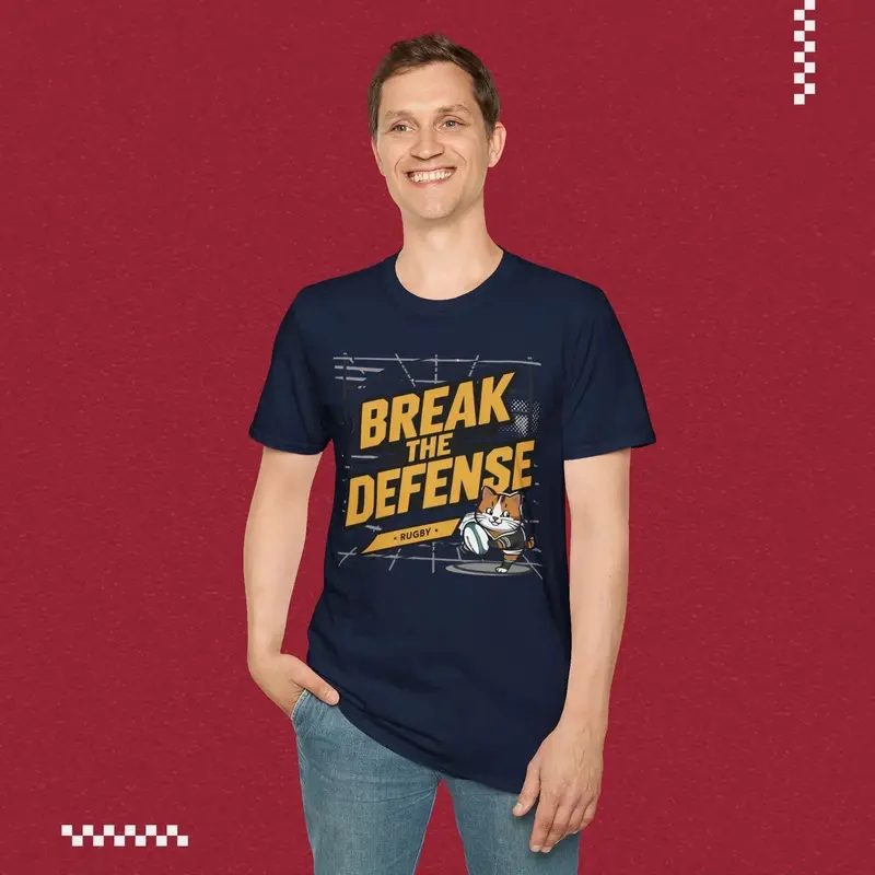 Break The Defence Crew Neck Cotton Men Tshirt 15