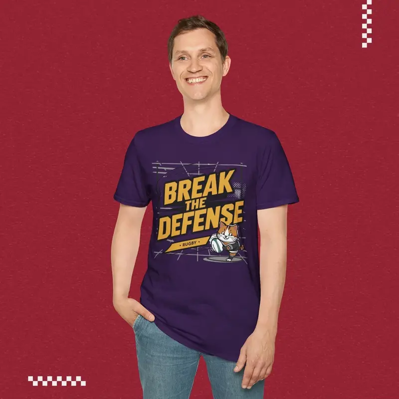 Break The Defence Crew Neck Cotton Men Tshirt 16