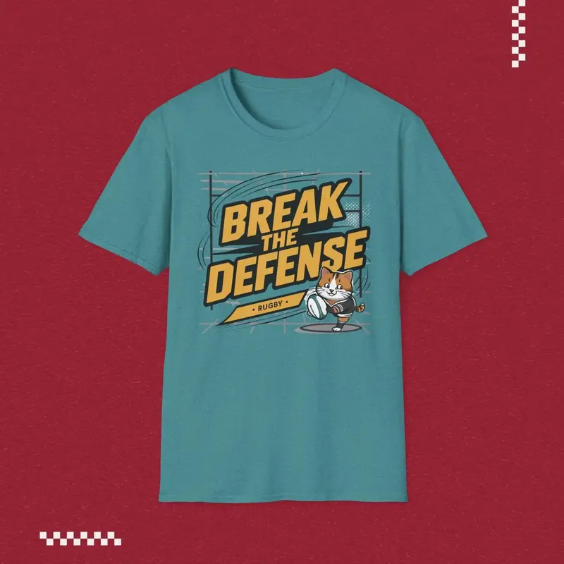 Break The Defence Crew Neck Cotton Men Tshirt 17