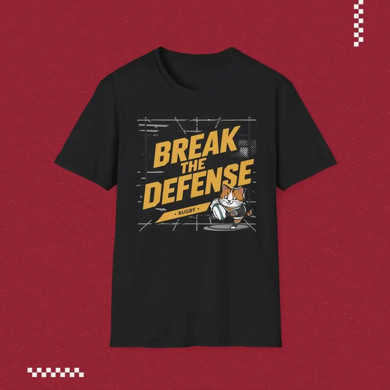 Break The Defence Crew Neck Cotton Men Tshirt 17