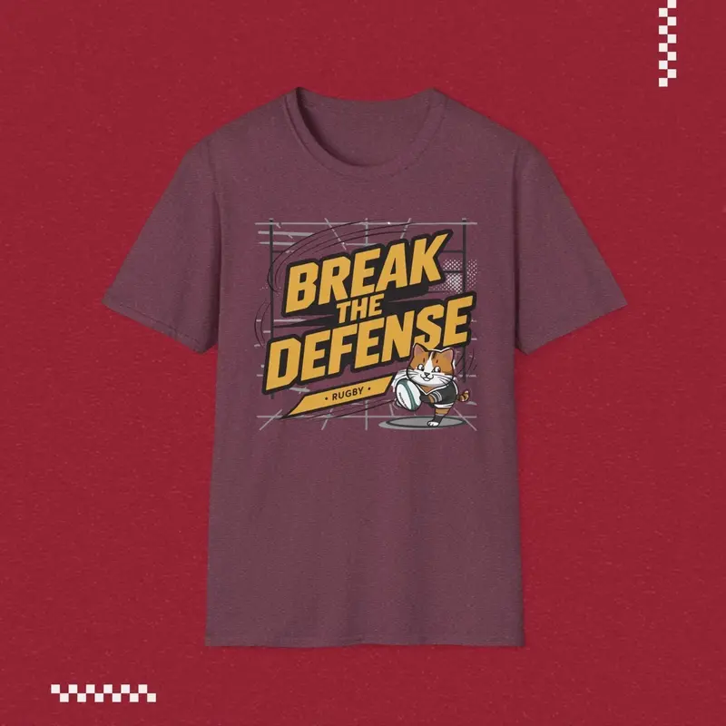 Break The Defence Crew Neck Cotton Men Tshirt 18