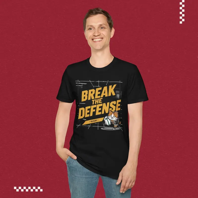 Break The Defence Crew Neck Cotton Men Tshirt 18