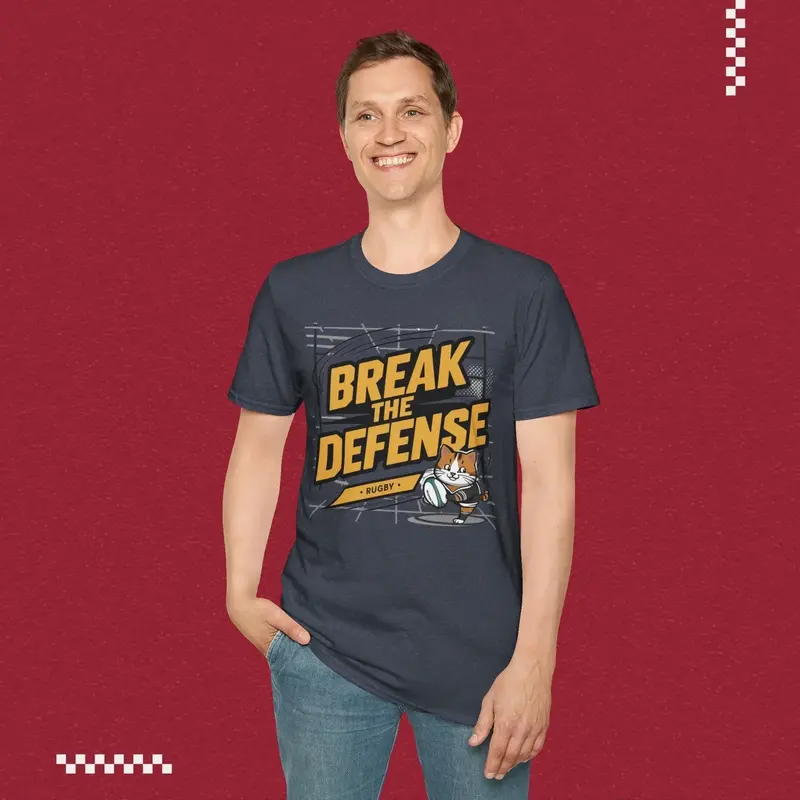 Break The Defence Crew Neck Cotton Men Tshirt 19