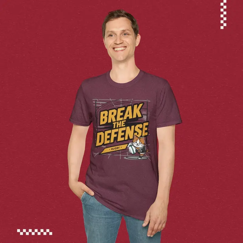 Break The Defence Crew Neck Cotton Men Tshirt 22