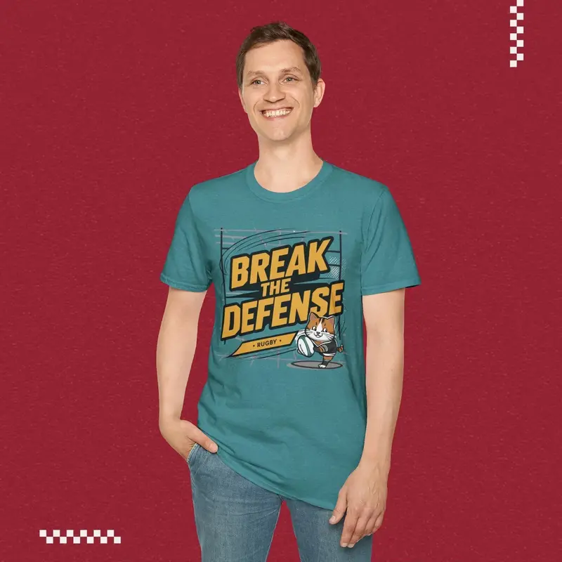 Break The Defence Crew Neck Cotton Men Tshirt 24