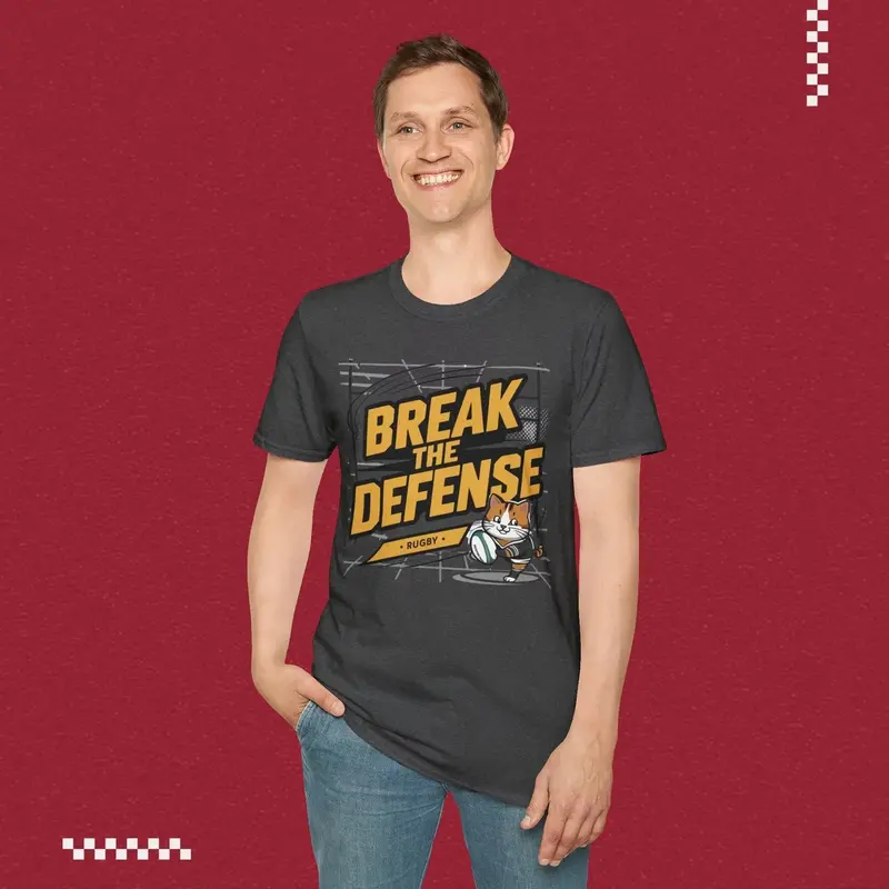 Break The Defence Crew Neck Cotton Men Tshirt 25