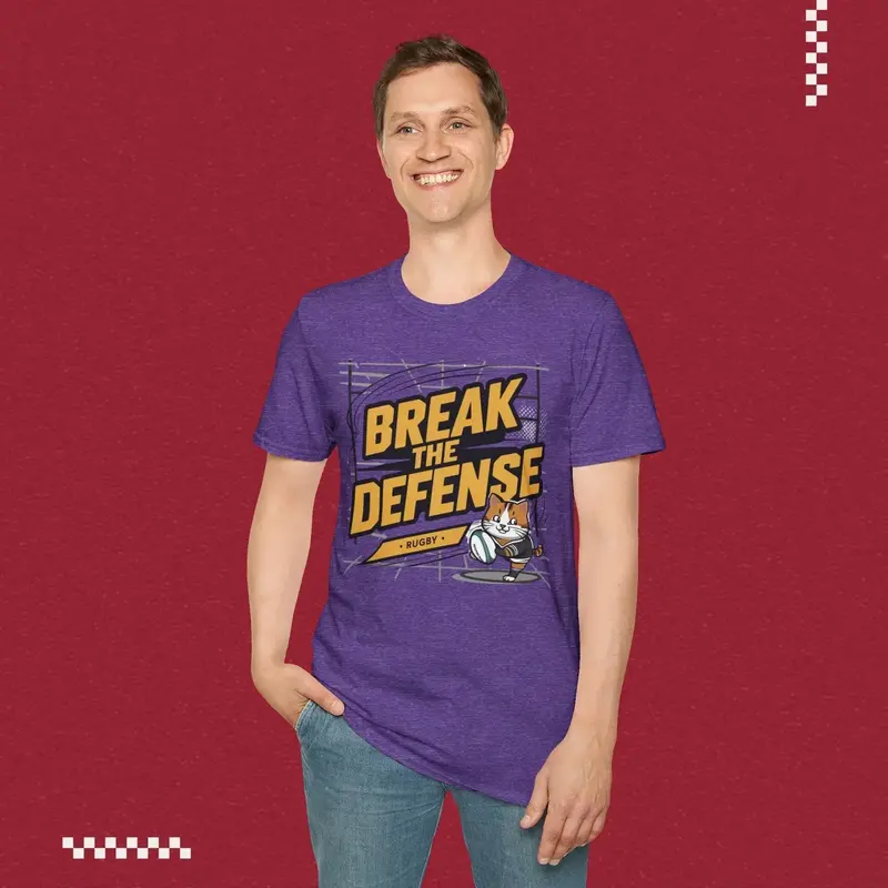 Break The Defence Crew Neck Cotton Men Tshirt 27