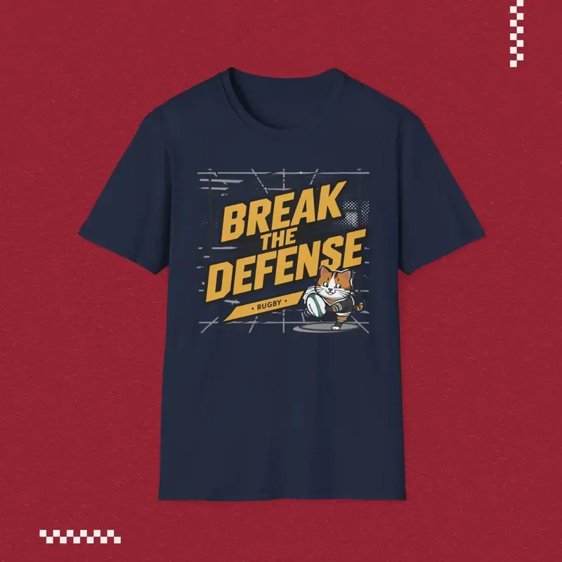 Break The Defence Crew Neck Cotton Men Tshirt 3